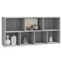 Estantería color gris Sonoma 50x25x106 cm de vidaXL, Librerías y estanterías - Ref: Foro24-815445, Precio: 58,99 €, Descuento: %