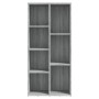 Sonoma gray shelving 50x25x106 cm by vidaXL, Bookcases and shelves - Ref: Foro24-815445, Price: 62,92 €, Discount: %