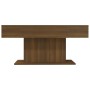 Brown oak plywood coffee table 96x50x45 cm by vidaXL, Coffee table - Ref: Foro24-815836, Price: 50,74 €, Discount: %