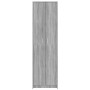 Armario de pasillo madera contrachapada gris Sonoma 55x25x189cm de vidaXL, Armarios roperos - Ref: Foro24-815517, Precio: 101...