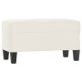 Beige microfiber fabric bench 70x35x41 cm by vidaXL, Banks - Ref: Foro24-349450, Price: 52,55 €, Discount: %