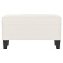 Beige microfiber fabric bench 70x35x41 cm by vidaXL, Banks - Ref: Foro24-349450, Price: 52,55 €, Discount: %