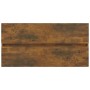 Waschbeckenschrank aus geräuchertem Eichensperrholz, 90 x 38,5 x 45 cm von vidaXL, Badezimmermöbel - Ref: Foro24-815654, Prei...