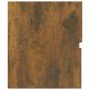 Waschbeckenschrank aus geräuchertem Eichensperrholz, 90 x 38,5 x 45 cm von vidaXL, Badezimmermöbel - Ref: Foro24-815654, Prei...