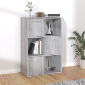 Aufbewahrungsschrank Sonoma grau 60x29,5x90 cm von vidaXL, Bücherregale und Regale - Ref: Foro24-815454, Preis: 88,73 €, Raba...