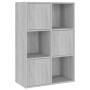 Aufbewahrungsschrank Sonoma grau 60x29,5x90 cm von vidaXL, Bücherregale und Regale - Ref: Foro24-815454, Preis: 87,80 €, Raba...