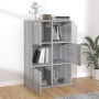 Mueble de almacenaje gris Sonoma 60x29,5x90 cm de vidaXL, Librerías y estanterías - Ref: Foro24-815454, Precio: 87,80 €, Desc...