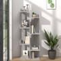 Sonoma gray plywood shelving 48x25.5x140 cm by vidaXL, Bookcases and shelves - Ref: Foro24-816006, Price: 62,88 €, Discount: %