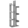 Sonoma gray plywood shelving 48x25.5x140 cm by vidaXL, Bookcases and shelves - Ref: Foro24-816006, Price: 62,88 €, Discount: %