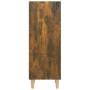 Aparador madera contrachapada roble ahumado 34,5x32,5x90 cm de vidaXL, Aparadores - Ref: Foro24-817420, Precio: 39,77 €, Desc...