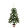 Künstlicher Weihnachtsbaum mit Lichtern und Kugeln grün 65 cm von vidaXL, Weihnachtsbäume - Ref: Foro24-3077637, Preis: 73,53...