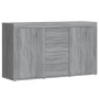 Aparador de madera contrachapada gris Sonoma 120x36x69 cm de vidaXL, Aparadores - Ref: Foro24-815493, Precio: 146,75 €, Descu...