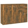 Aparador madera contrachapada roble ahumado 105x30x75 cm de vidaXL, Aparadores - Ref: Foro24-815396, Precio: 98,93 €, Descuen...