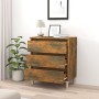 Smoked oak plywood sideboard 60x35x69 cm by vidaXL, Sideboards - Ref: Foro24-815804, Price: 67,82 €, Discount: %