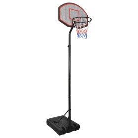 Canasta de baloncesto polietileno negro 282-352 cm de vidaXL, Canastas de baloncesto - Ref: Foro24-3107832, Precio: 153,99 €,...