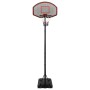 Canasta de baloncesto polietileno negro 282-352 cm de vidaXL, Canastas de baloncesto - Ref: Foro24-3107832, Precio: 153,99 €,...