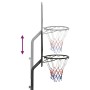 Canasta de baloncesto polietileno negro 282-352 cm de vidaXL, Canastas de baloncesto - Ref: Foro24-3107832, Precio: 153,99 €,...