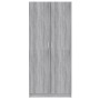 Armario madera contrachapada gris Sonoma 80x52x180 cm de vidaXL, Armarios roperos - Ref: Foro24-815352, Precio: 184,67 €, Des...