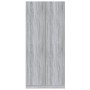 Armario madera contrachapada gris Sonoma 90x52x200 cm de vidaXL, Armarios roperos - Ref: Foro24-815355, Precio: 202,99 €, Des...