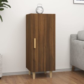 Oak brown plywood sideboard 34.5x34x90 cm by vidaXL, Sideboards - Ref: Foro24-817404, Price: 47,99 €, Discount: %