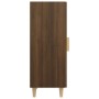 Aparador madera contrachapada marrón roble 34,5x34x90 cm de vidaXL, Aparadores - Ref: Foro24-817404, Precio: 47,03 €, Descuen...