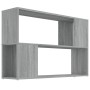 Sonoma gray plywood shelving 100x24x63 cm by vidaXL, Bookcases and shelves - Ref: Foro24-816039, Price: 38,22 €, Discount: %