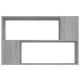 Sonoma gray plywood shelving 100x24x63 cm by vidaXL, Bookcases and shelves - Ref: Foro24-816039, Price: 38,22 €, Discount: %