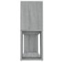 Estantería de madera contrachapada gris Sonoma 100x24x63 cm de vidaXL, Librerías y estanterías - Ref: Foro24-816039, Precio: ...