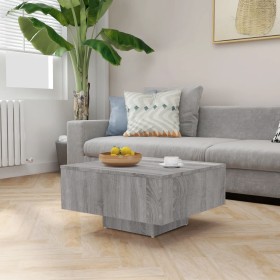 Mesa de centro madera contrachapada gris Sonoma 60x60x31,5 cm de vidaXL, Mesas de centro - Ref: Foro24-815838, Precio: 49,09 ...