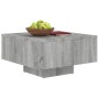 Mesa de centro madera contrachapada gris Sonoma 60x60x31,5 cm de vidaXL, Mesas de centro - Ref: Foro24-815838, Precio: 49,62 ...