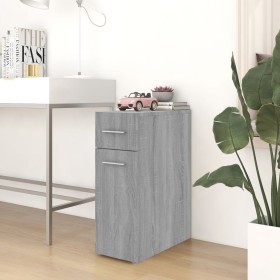 Sonoma gray plywood medicine cabinet cabinet 20x45.5x60cm by vidaXL, Lockers and storage cabinets - Ref: Foro24-815865, Price...