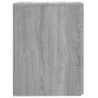 Armario botiquín madera contrachapada gris Sonoma 20x45,5x60cm de vidaXL, Taquillas y armarios de almacenamiento - Ref: Foro2...