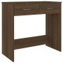 Oak brown plywood desk 80x40x75 cm by vidaXL, Desks - Ref: Foro24-815476, Price: 56,12 €, Discount: %