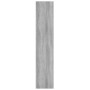 Sonoma gray engineered wood wall shelf 90x16x78 cm by vidaXL, Shelves and shelves - Ref: Foro24-815559, Price: 47,66 €, Disco...