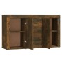 Aparador madera contrachapada color roble ahumado 120x36x69 cm de vidaXL, Aparadores - Ref: Foro24-815492, Precio: 130,91 €, ...