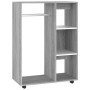 Gray Sonoma plywood wardrobe 80x40x110 cm by vidaXL, Wardrobes - Ref: Foro24-815979, Price: 67,86 €, Discount: %