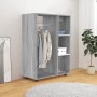 Gray Sonoma plywood wardrobe 80x40x110 cm by vidaXL, Wardrobes - Ref: Foro24-815979, Price: 67,86 €, Discount: %