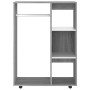 Gray Sonoma plywood wardrobe 80x40x110 cm by vidaXL, Wardrobes - Ref: Foro24-815979, Price: 67,86 €, Discount: %