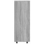 Gray Sonoma plywood wardrobe 80x40x110 cm by vidaXL, Wardrobes - Ref: Foro24-815979, Price: 67,86 €, Discount: %