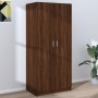 Brown oak plywood cabinet 80x52x180 cm by vidaXL, Wardrobes - Ref: Foro24-815353, Price: 292,23 €, Discount: %