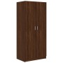 Brown oak plywood cabinet 80x52x180 cm by vidaXL, Wardrobes - Ref: Foro24-815353, Price: 292,23 €, Discount: %