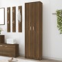 Oak brown plywood hallway wardrobe 55x25x189cm by vidaXL, Wardrobes - Ref: Foro24-815518, Price: 107,36 €, Discount: %