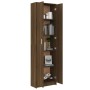 Oak brown plywood hallway wardrobe 55x25x189cm by vidaXL, Wardrobes - Ref: Foro24-815518, Price: 107,36 €, Discount: %