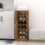 Shoe cabinet made of smoked oak plywood, 32x35x92 cm by vidaXL, Shoe racks and shoe organizers - Ref: Foro24-816017, Price: 6...