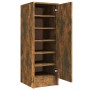 Shoe cabinet made of smoked oak plywood, 32x35x92 cm by vidaXL, Shoe racks and shoe organizers - Ref: Foro24-816017, Price: 6...