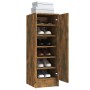 Shoe cabinet made of smoked oak plywood, 32x35x92 cm by vidaXL, Shoe racks and shoe organizers - Ref: Foro24-816017, Price: 6...