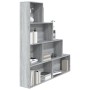 Sonoma gray shelving 155x24x160 cm by vidaXL, Bookcases and shelves - Ref: Foro24-815361, Price: 76,31 €, Discount: %