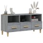 Mueble para TV madera contrachapada gris Sonoma 102x36x50 cm de vidaXL, Muebles TV - Ref: Foro24-817496, Precio: 76,29 €, Des...