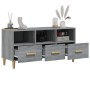 Mueble para TV madera contrachapada gris Sonoma 102x36x50 cm de vidaXL, Muebles TV - Ref: Foro24-817496, Precio: 76,29 €, Des...