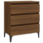 Anrichte aus Sperrholz Eiche braun 60x35x69 cm von vidaXL, Sideboards - Ref: Foro24-815809, Preis: 72,12 €, Rabatt: %